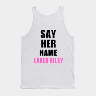 Say Her Name Laken Riley Tank Top